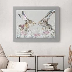 Dunelm Penelope & Patrick Framed Print