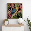 Dunelm Parrot King I Framed Print