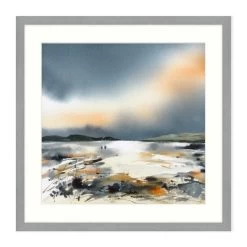 Dunelm On The Water At Dusk Framed Print -Decorative Discount Store 30808384 alt01