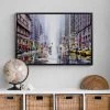 Dunelm Rainfall On 5th Avenue Framed Print