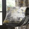 Dunelm Cove Textured Print Ochre Cushion
