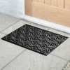 Dunelm Geo Rubber Doormat