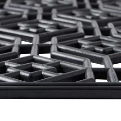 Dunelm Geo Rubber Doormat 5 Dunelm Geo Rubber Doormat -Decorative Discount Store 30814143 alt02
