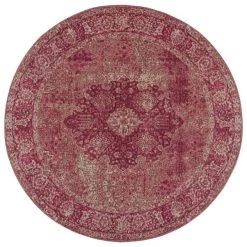 Dunelm Mila Traditional Circle Rug -Decorative Discount Store 30815724 alt01
