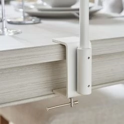 Dunelm Matt White Over Table Display Bar -Decorative Discount Store 30817273 alt02