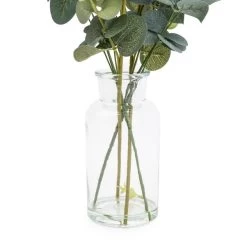 Dunelm 40cm Eucalyptus In Glass Vase -Decorative Discount Store 30823510 alt02