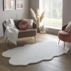Dunelm Supersoft Faux Fur Quad Rug