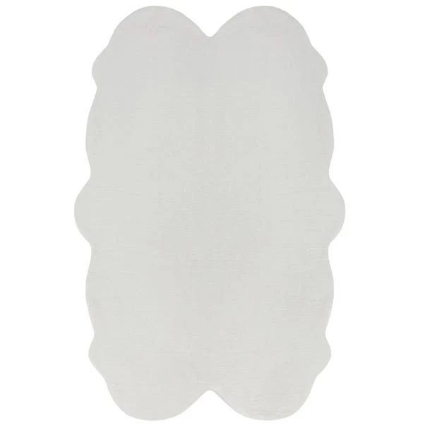 Dunelm Supersoft Faux Fur Quad Rug 2 Dunelm Supersoft Faux Fur Quad Rug - Image 2