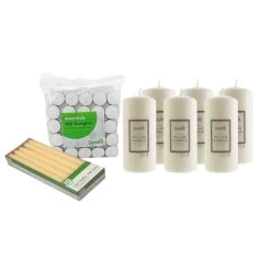 Dunelm Essentials Candle Bundle Large